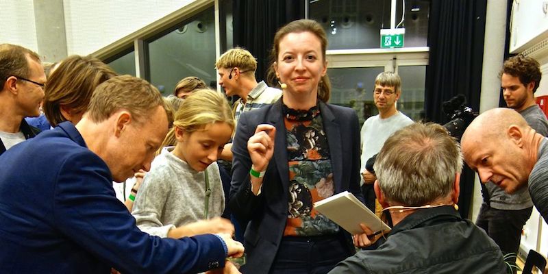 Julie_søgaard_moderator_insekter_på_menuen_How_can_we_feed_the_world_2017 klimajournalist miljøjournalist