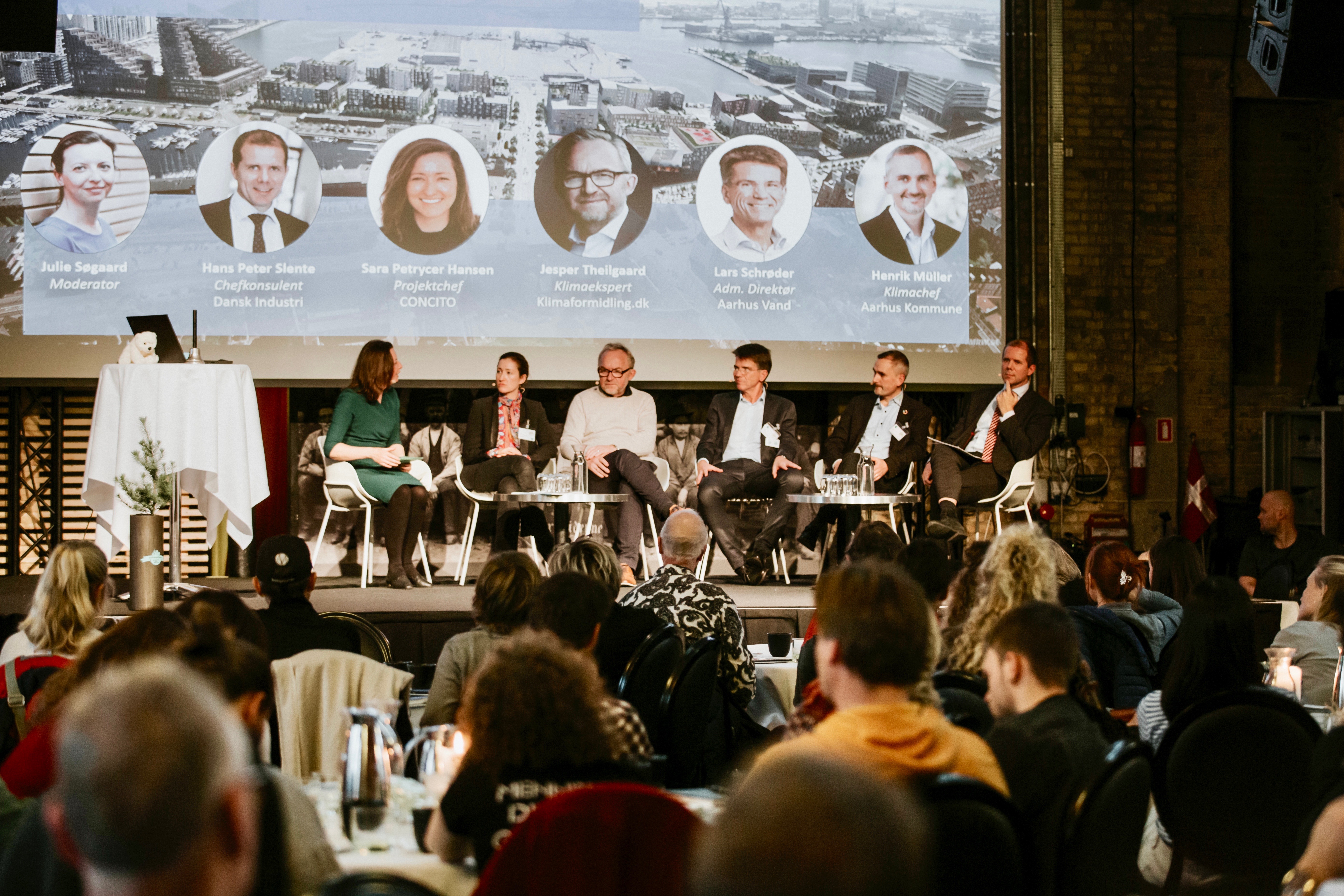 Debat under konferencen Go Green With Aarhus 2018. Foto: Aidin Esmaeli Photography