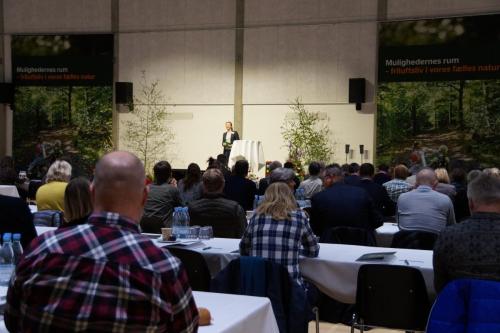 Ordstyrer på Naturstyrelsens konference Mulighedernes Rum 2019